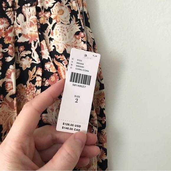 NEW Anthropologie Diandra Floral Joggers - Picture 5 of 7
